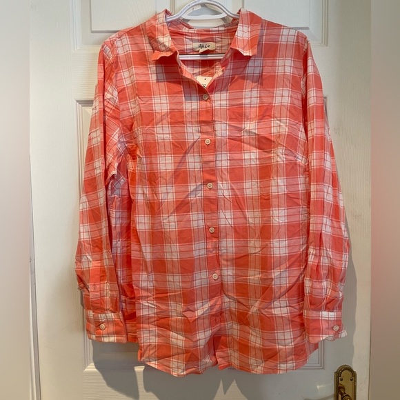 Style & Co. Tops - Plaid button up